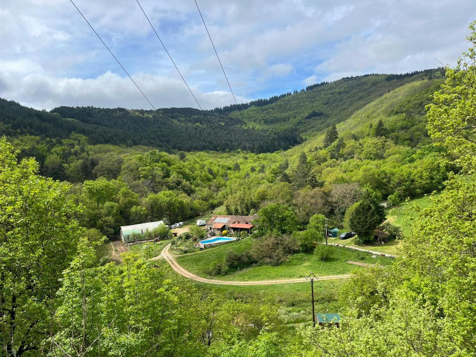 Ferme Les Therondels Saint-Pons-de-Thomieres Екстериор снимка